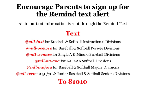 Sign up for Remind, get latest information fast!!